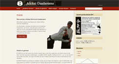 Desktop Screenshot of aikikaiguadarrama.com