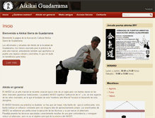 Tablet Screenshot of aikikaiguadarrama.com